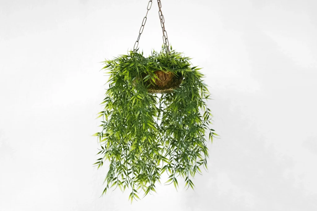 Artificial hanging plant