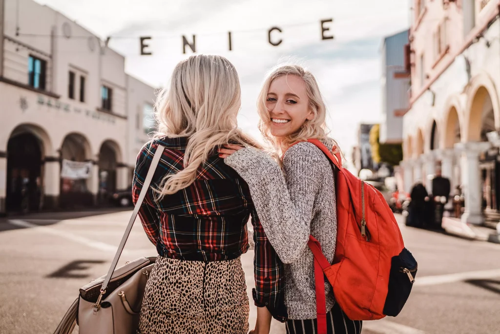 Women backpack