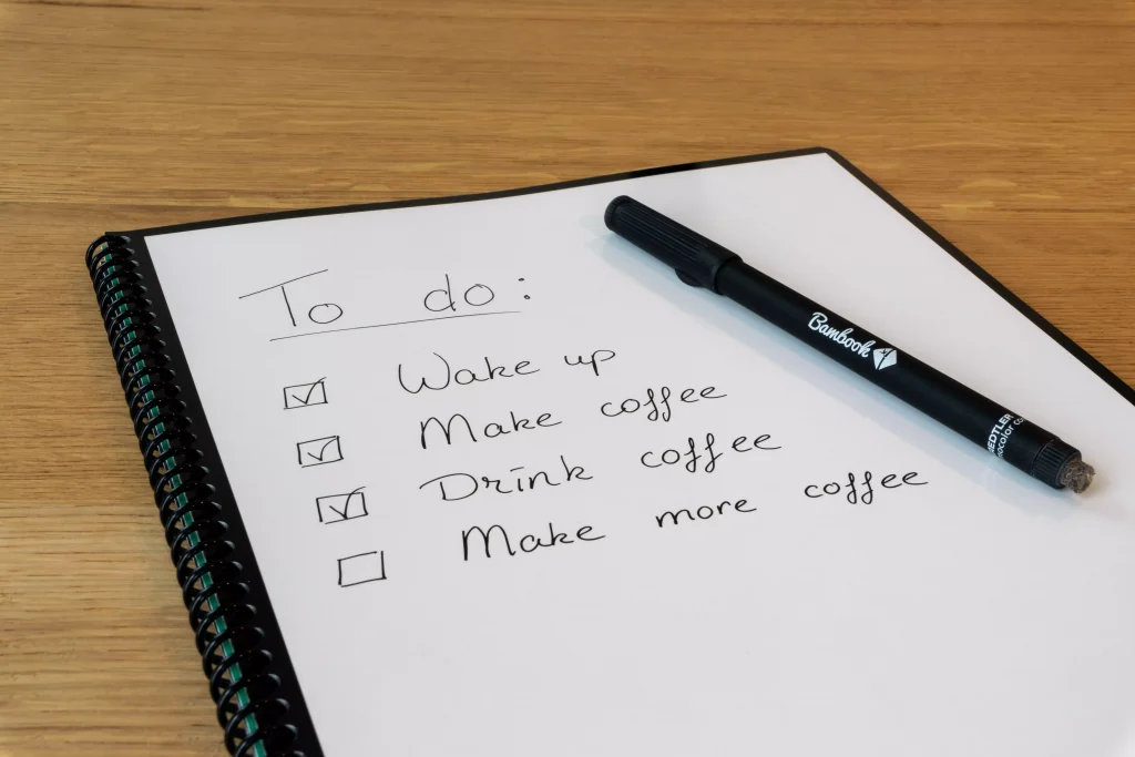 To do list