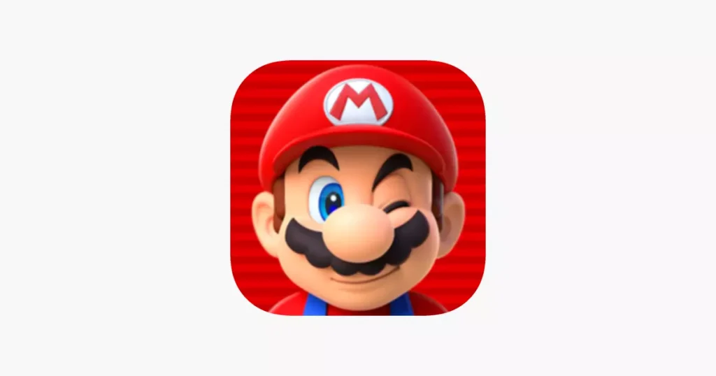 Super Mario Run in the app store