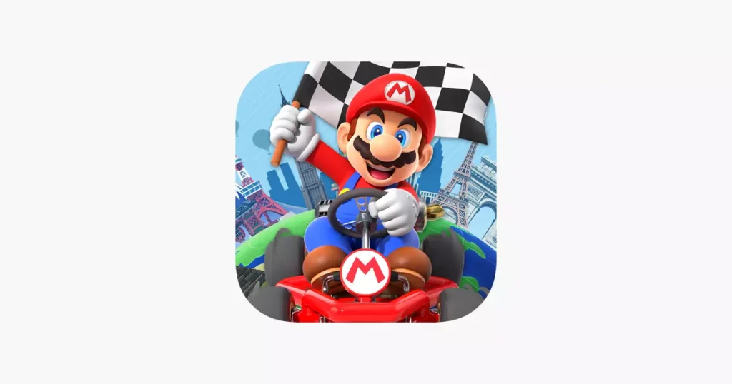 Mario Kart Tour icon in the app store