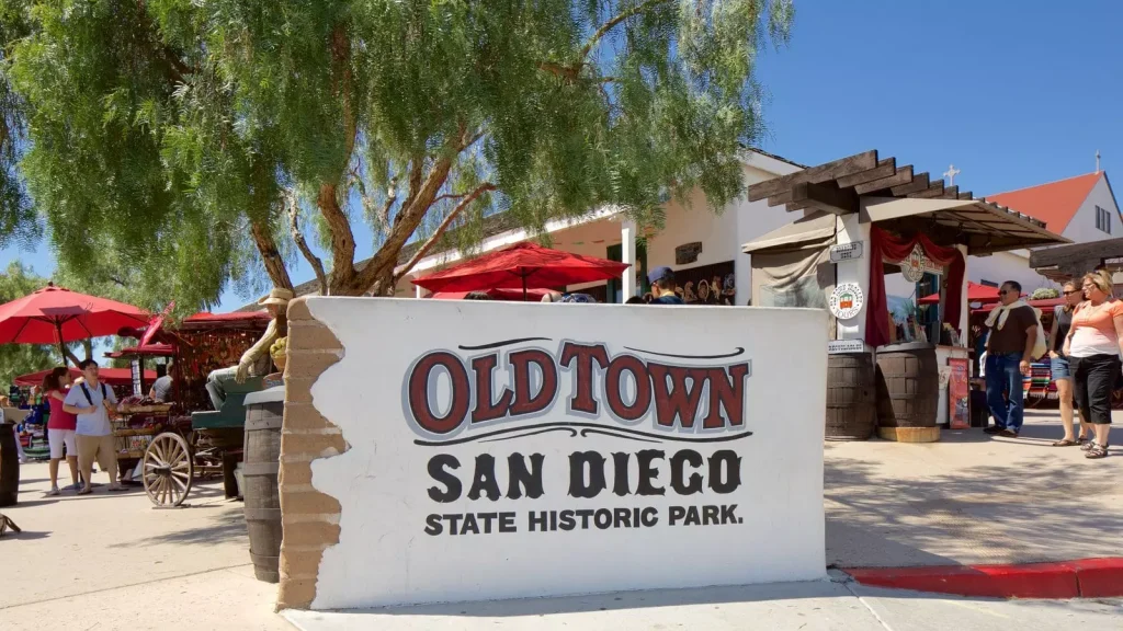 A part of the old town of san diego