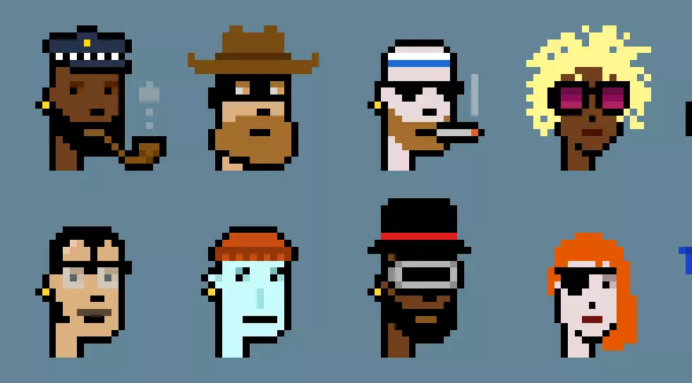 pixel images of people