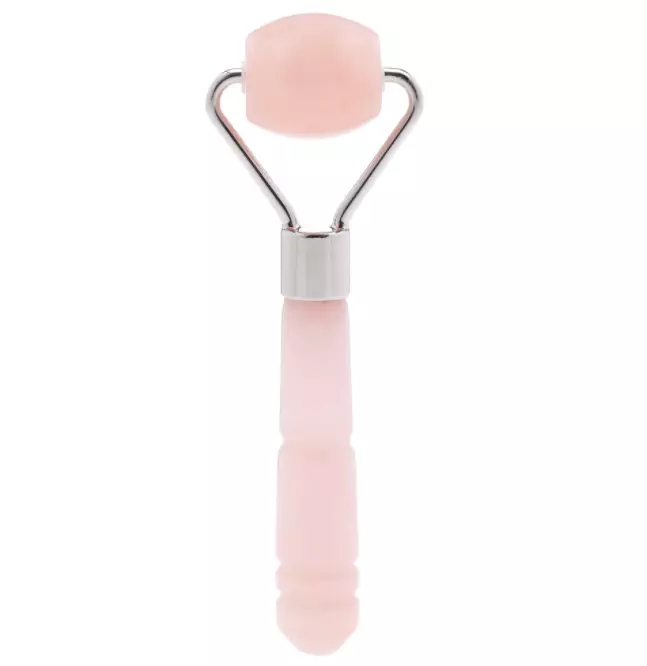 The Skin Gym Rose Quartz Mini Eye Roller