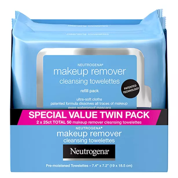 Neutrogena Makeup Remover Cleansing Cloth Towelettes 