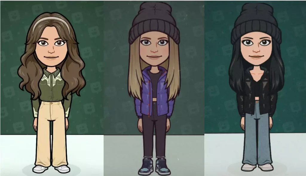 Bitmoji Winter Collection