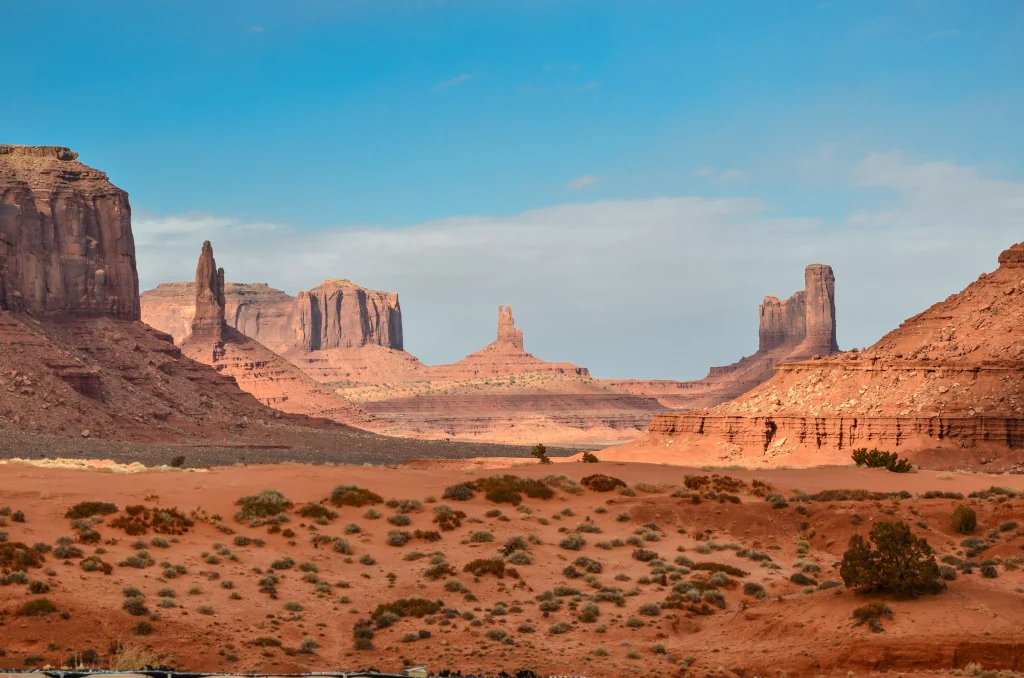 Mountains in the dessert