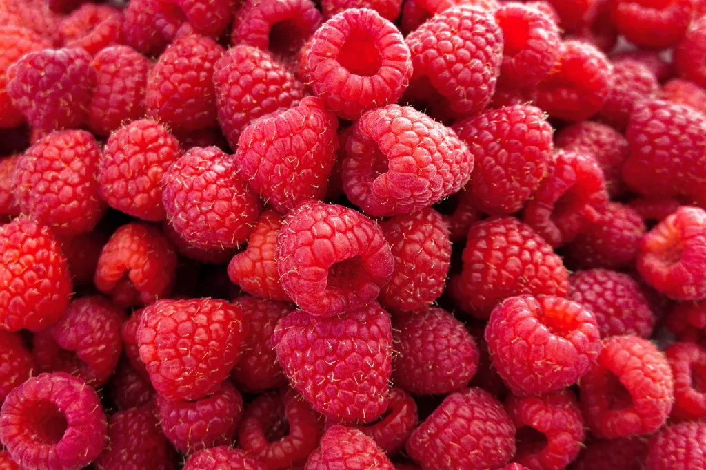 Numerous Raspberries