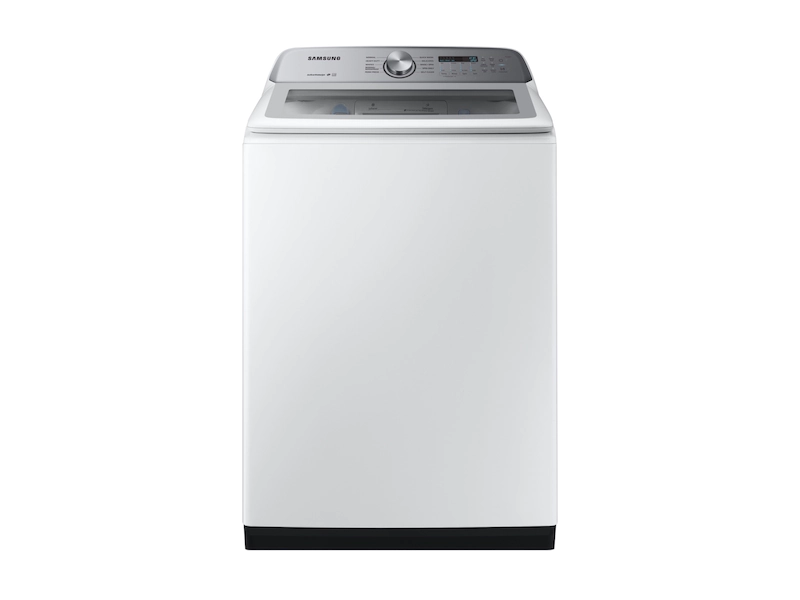 White washing machine with no window