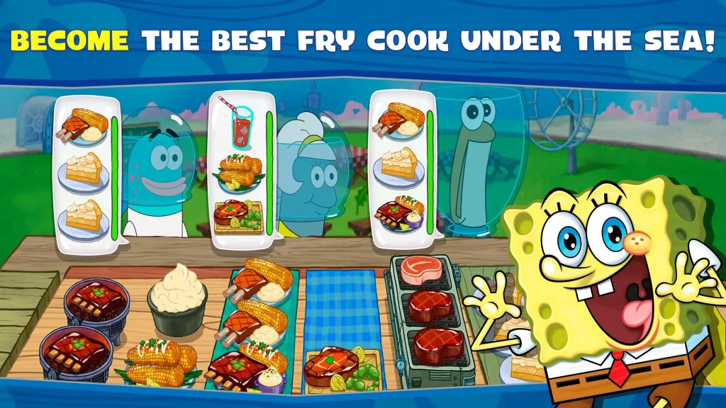 SpongeBob: Krusty Cook-Off promotional picture from in game footage