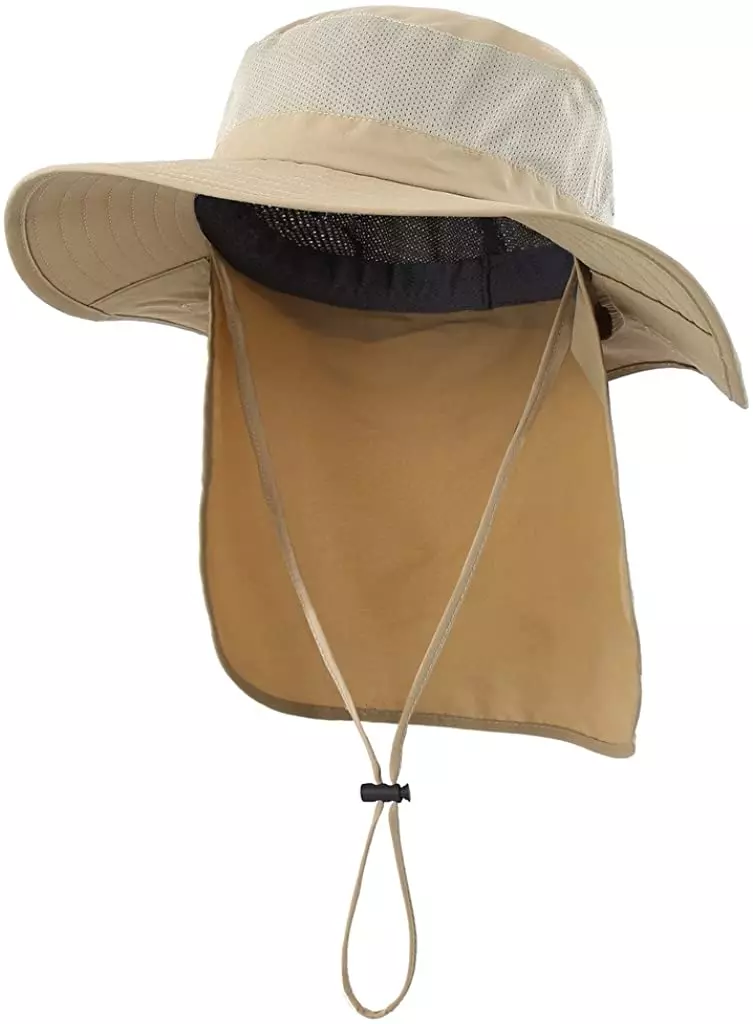 khaki color garden hat