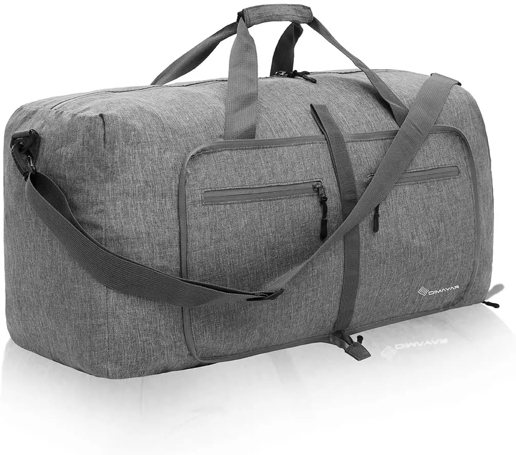 a grey training bag 