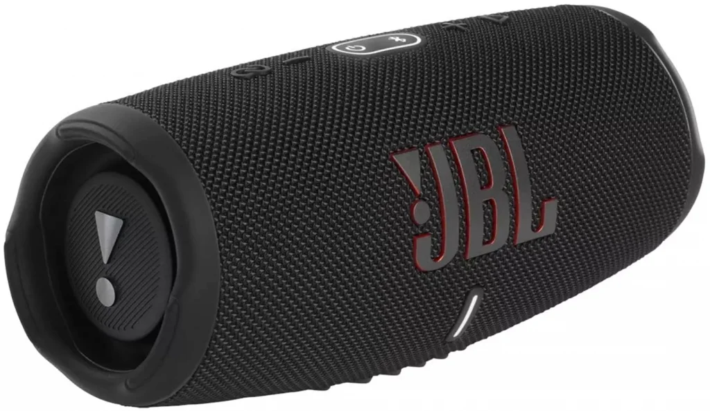 a sound speaker with JBL written on it