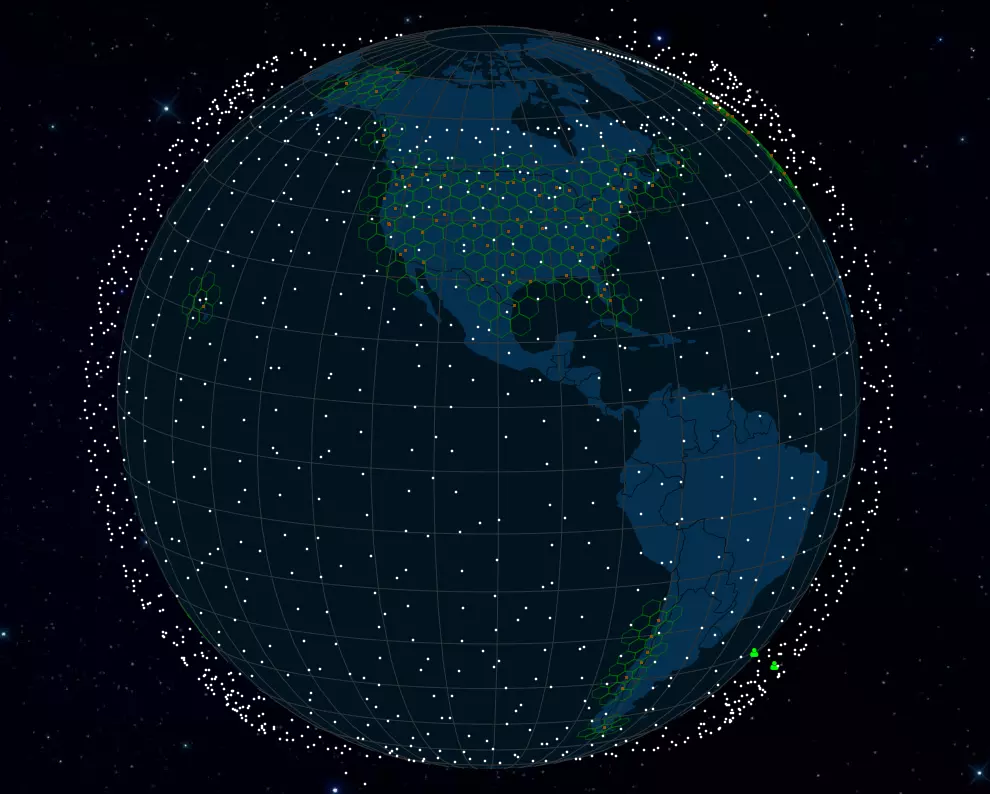 a glbous map of the world