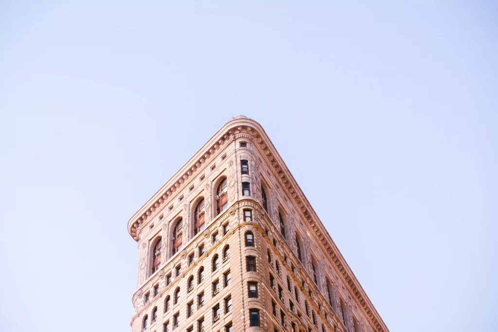 one side of a building photographed in daylight