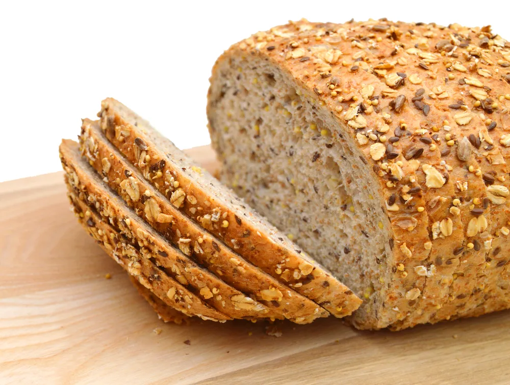 circle shaped bread sliced on a table