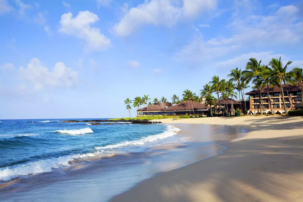 a sand beach photographed in daylight