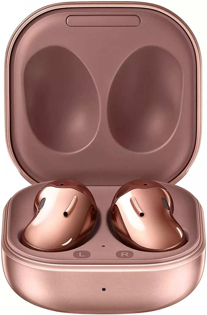 pink ear buds for music