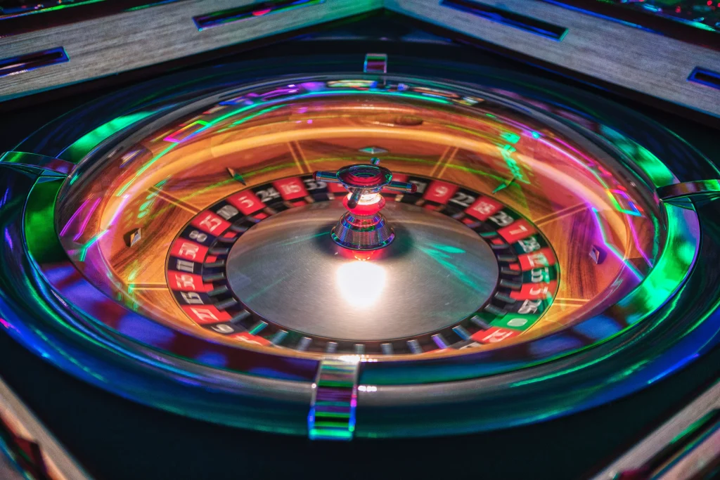 roulette in a casino 