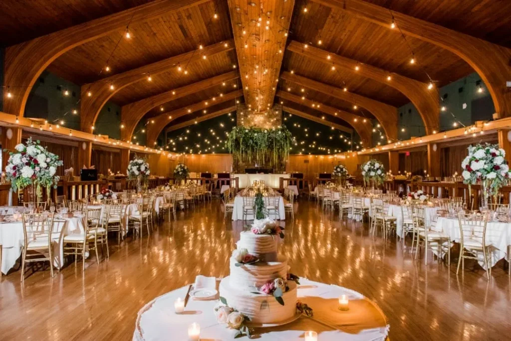 luxury interior of a restaurant photographed before opening