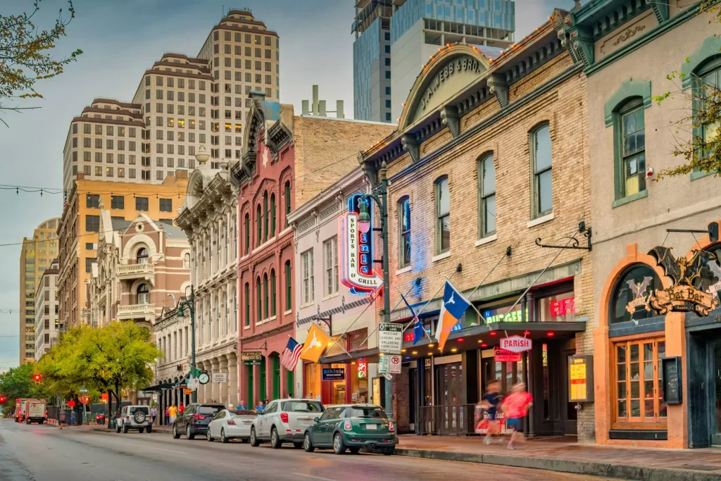 a street in a big city