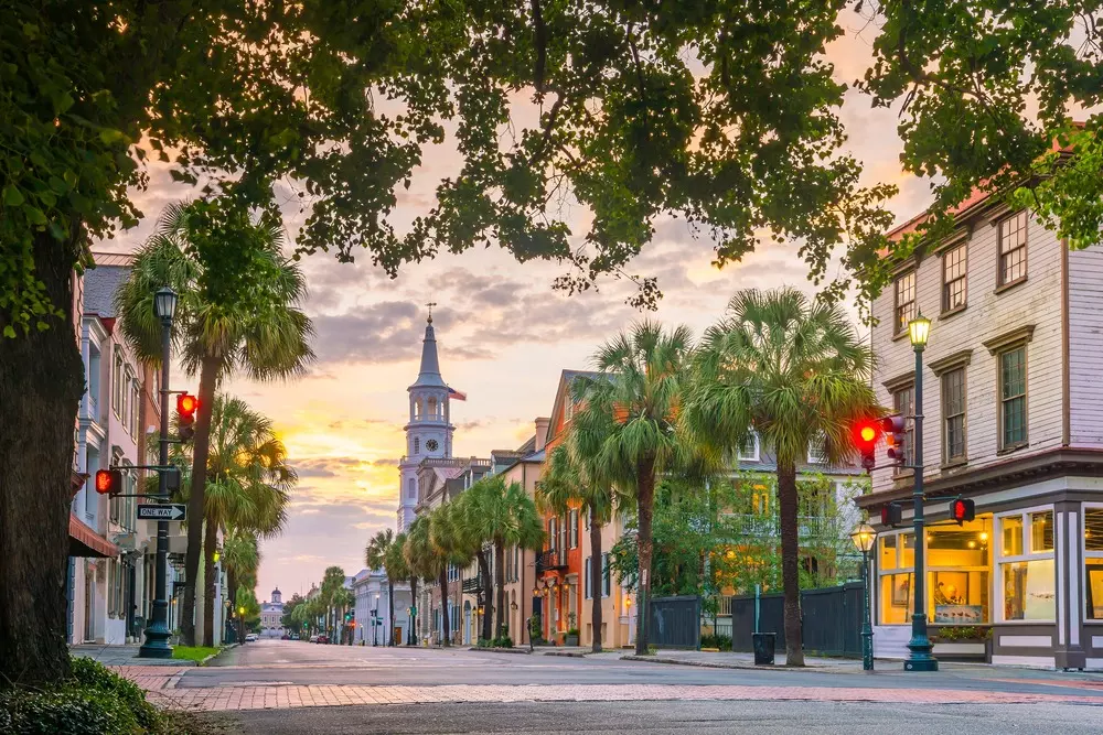 a street in a small town