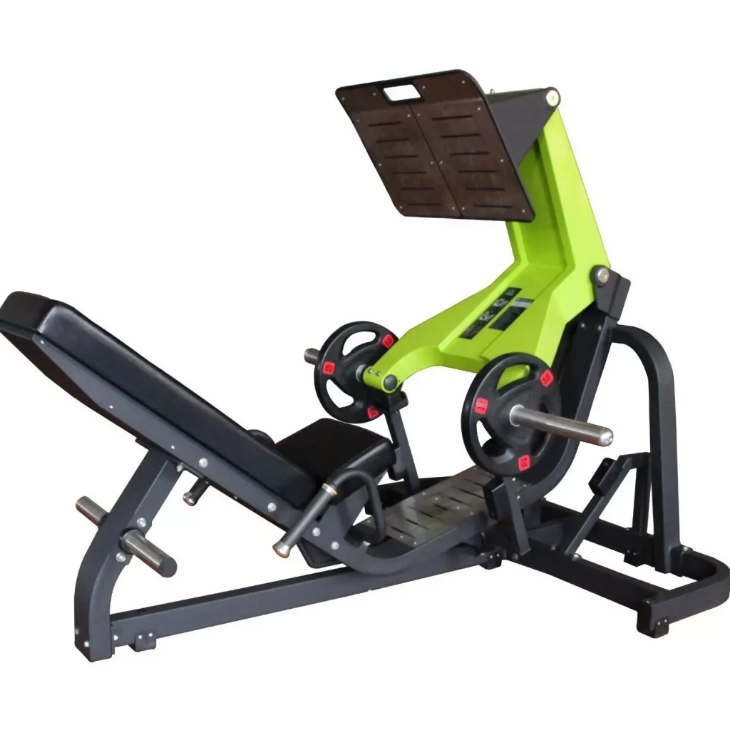 a green machine for a leg workout