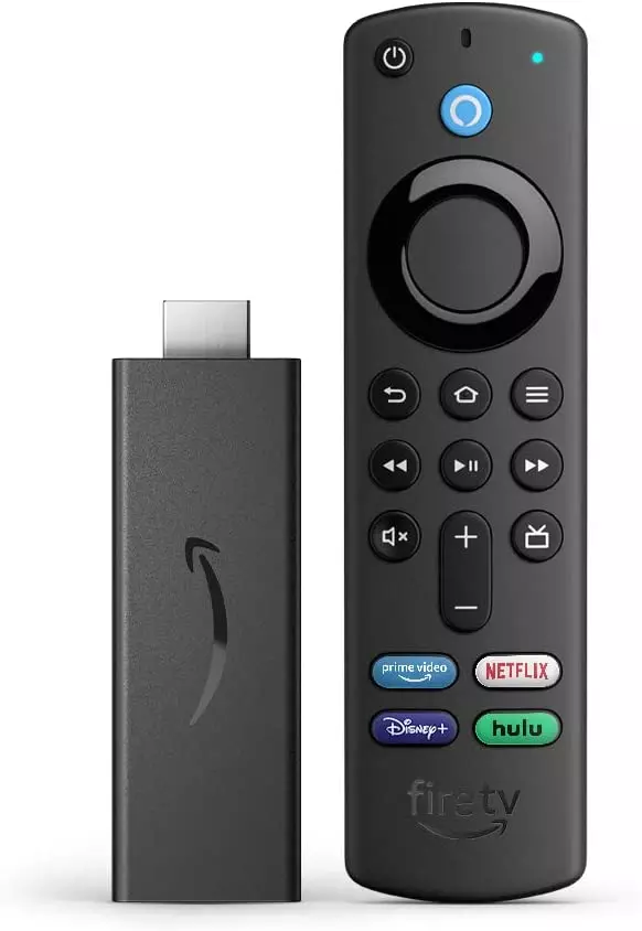 usb stick next to a tv remote