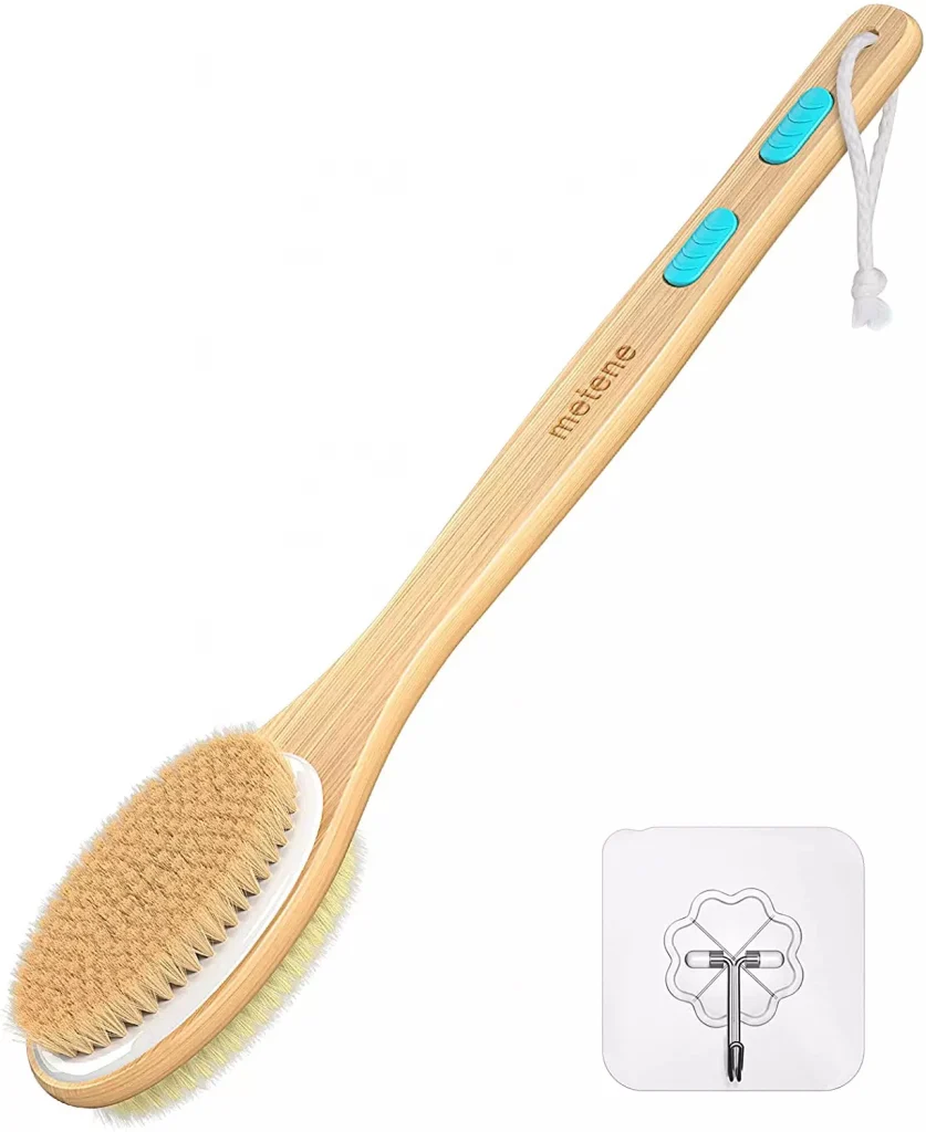 wooden hair brush