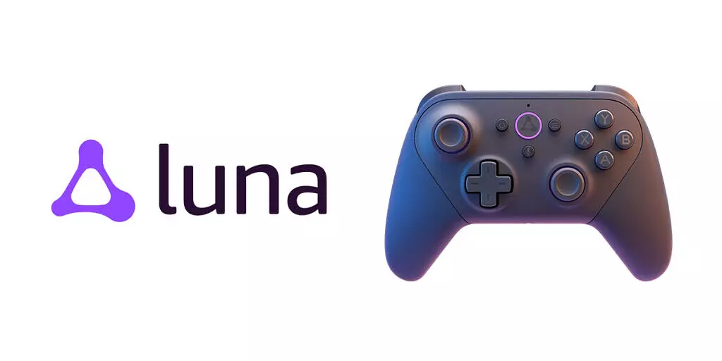 a gaming controller next to a violet sign